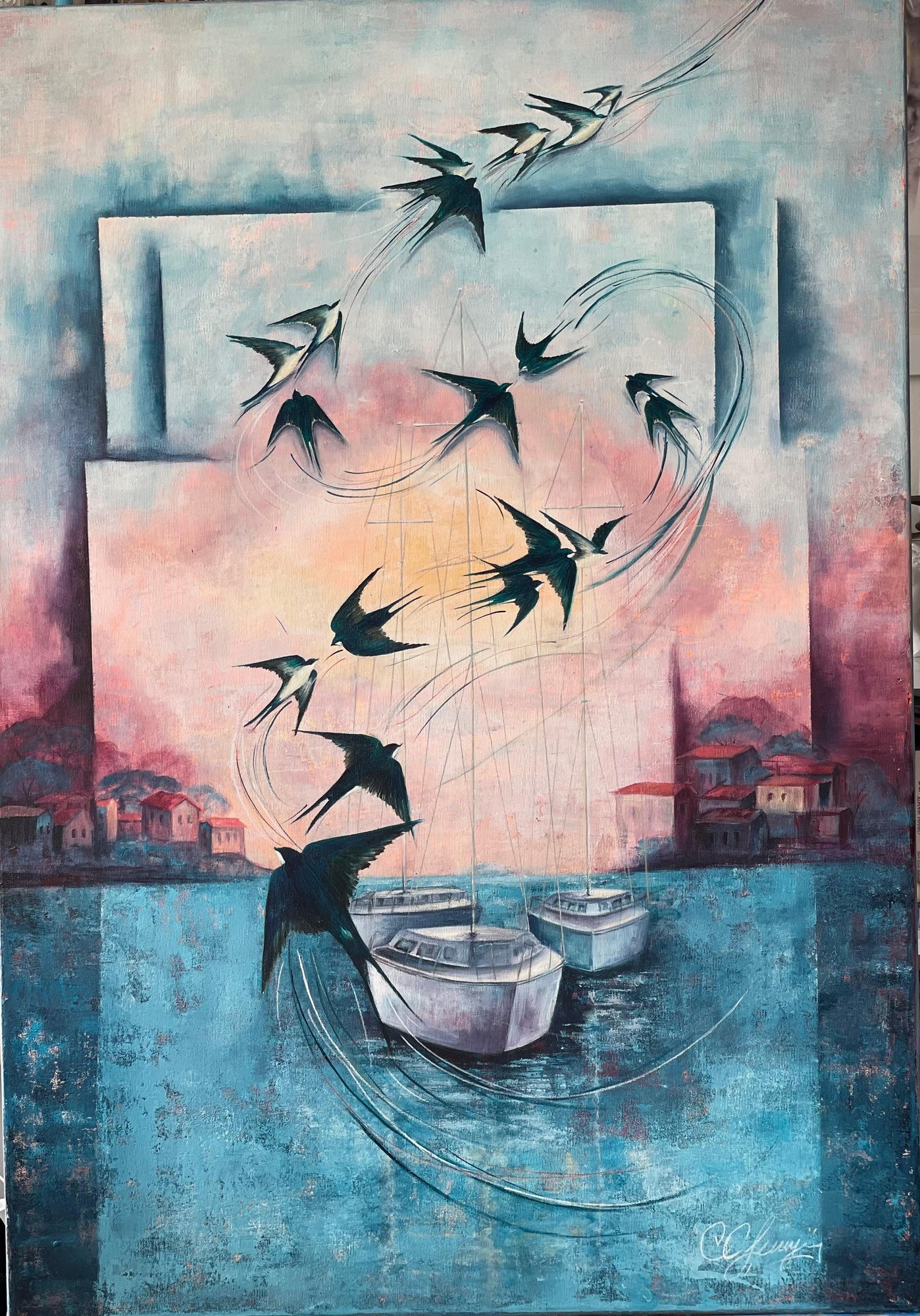 7 100x 70 cm