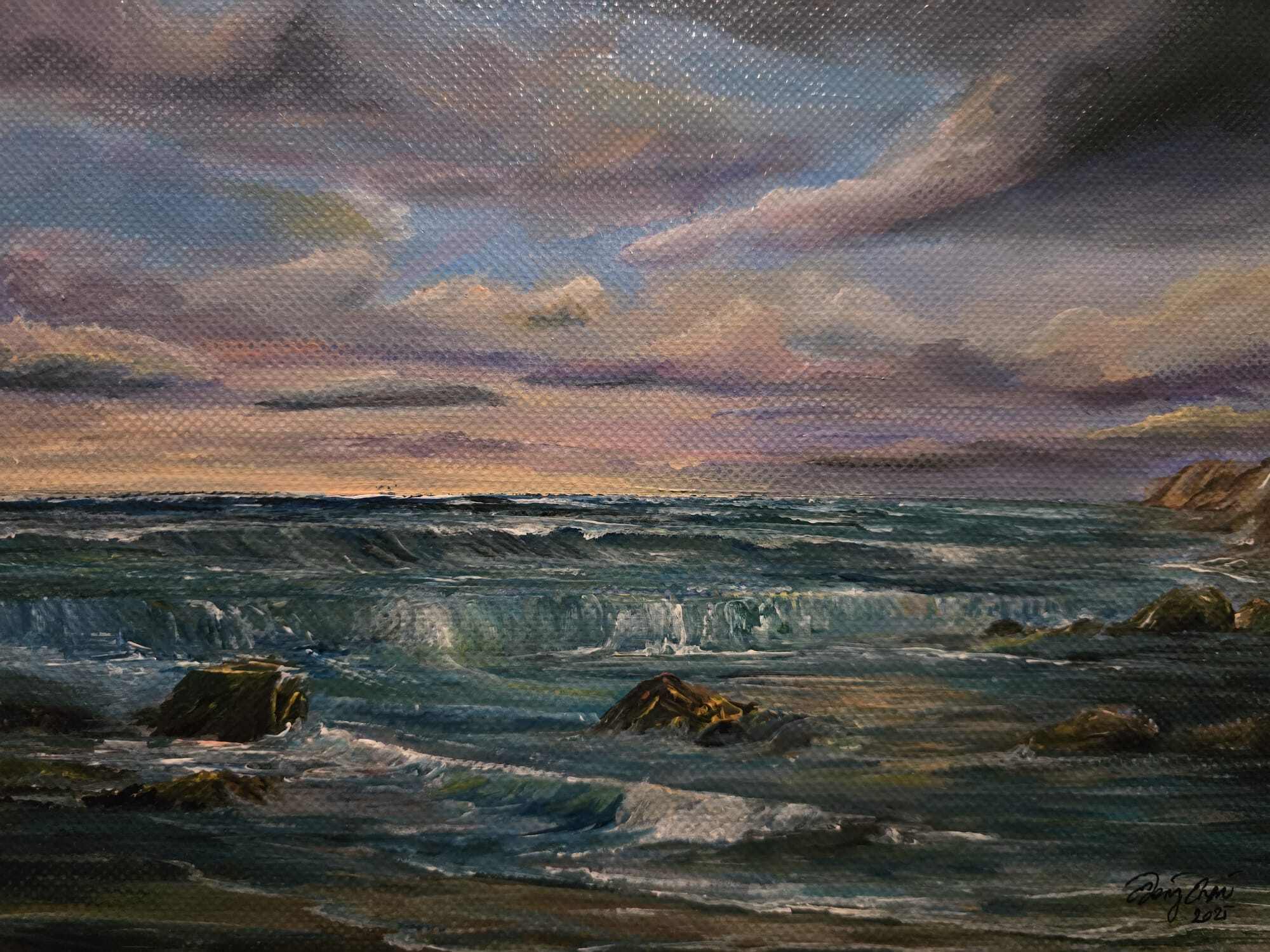 3_21 x 30 kağıt üzerine akrilik 7.500